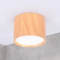BRILAGI - Spotlampe SMOOTH 1xGX53/15W/230V 60x82 mm med egetræslook