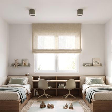 BRILAGI - Spotlampe SMOOTH 1xGX53/15W/230V 60x82 mm mørkegrøn