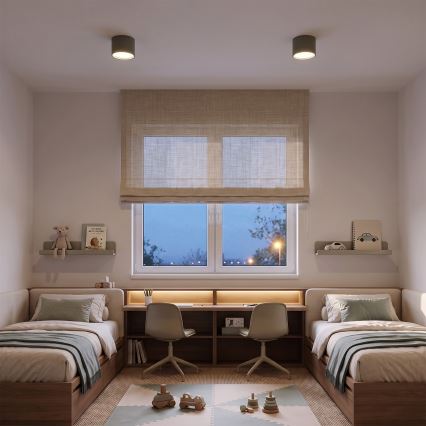 BRILAGI - Spotlampe SMOOTH 1xGX53/15W/230V 60x82 mm mørkegrøn