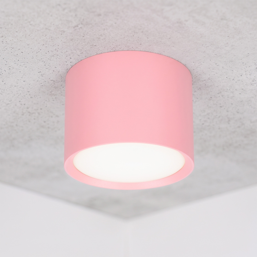 BRILAGI - Spotlampe SMOOTH 1xGX53/15W/230V 60x82 mm rosa
