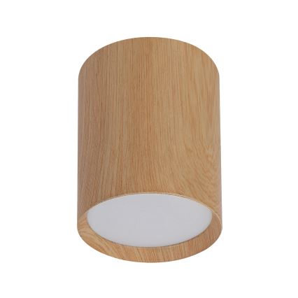 BRILAGI - Loftspot SMOOTH LONG 1xGX53/15W/230V 100x82 mm med egetræsmønster