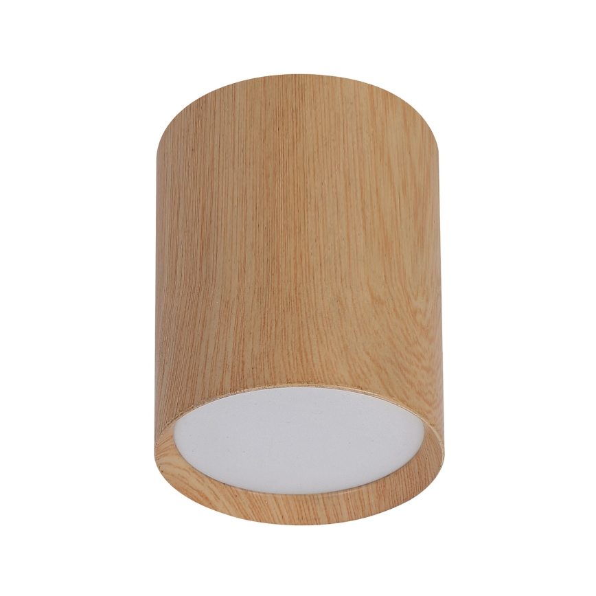 BRILAGI - Loftspot SMOOTH LONG 1xGX53/15W/230V 100x82 mm med egetræsmønster