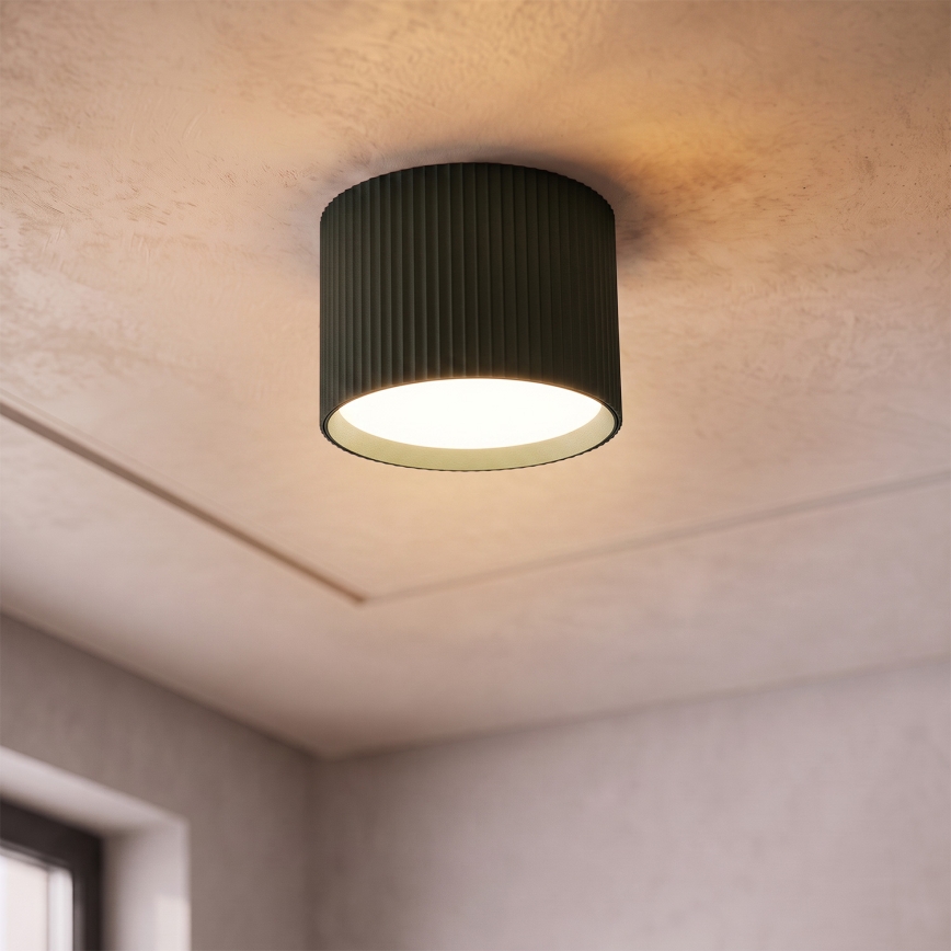BRILAGI - Spotlampe STRIPY 1xGX53/15W/230V 60x82 mm mørkegrøn