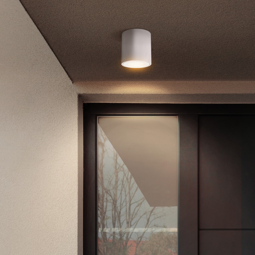 Brilagi - Spotlampe til badeværelse MIA 1xGU10/30W/230V 84x80 mm hvid IP54