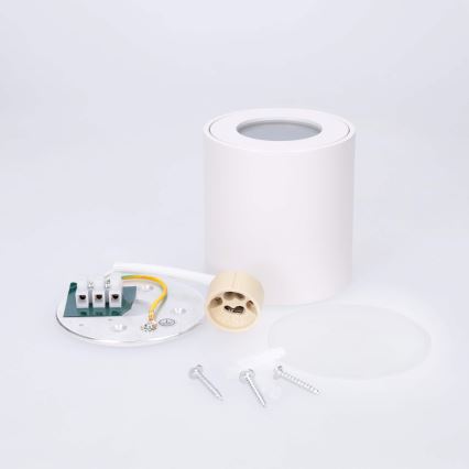BRILAGI - Spotlampe til badeværelse MIA 1xGU10/30W/230V 84x80 mm hvid IP54