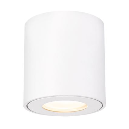 Brilagi - Spotlampe til badeværelse MIA 1xGU10/30W/230V 84x80 mm hvid IP54