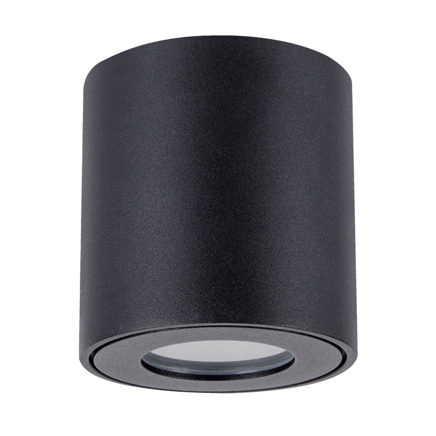Brilagi - Spotlampe til badeværelse MIA 1xGU10/30W/230V 84x80 mm sort IP54