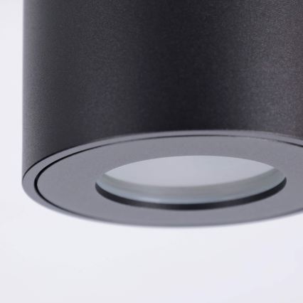 BRILAGI - Spotlampe til badeværelse MIA 1xGU10/30W/230V 84x80 mm sort IP54