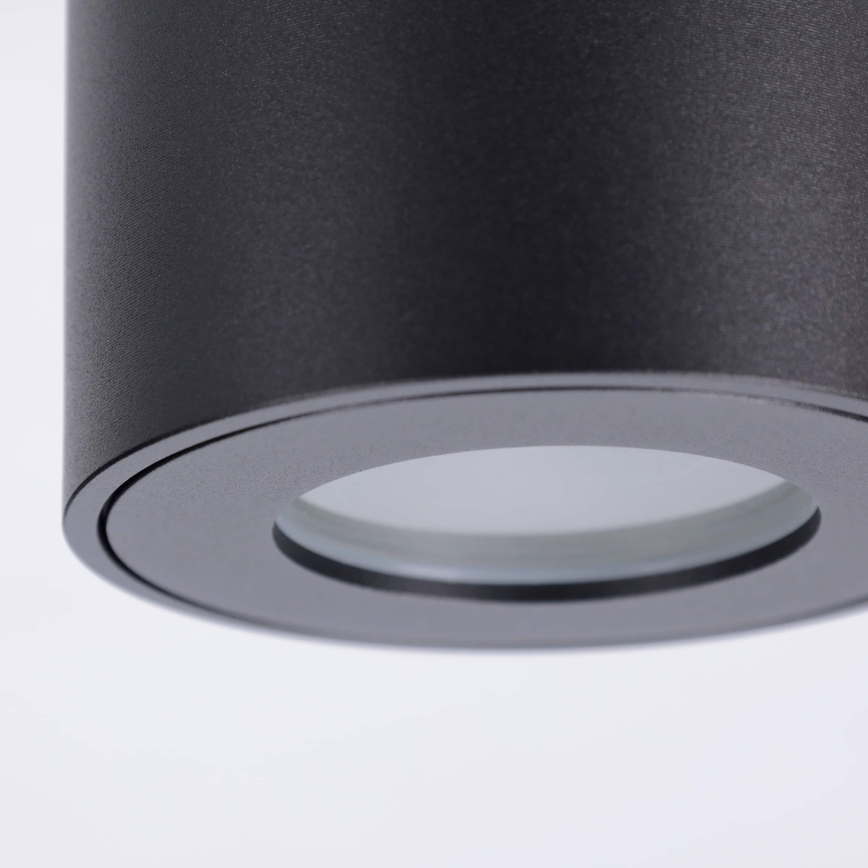 BRILAGI - Spotlampe til badeværelse MIA 1xGU10/30W/230V 84x80 mm sort IP54