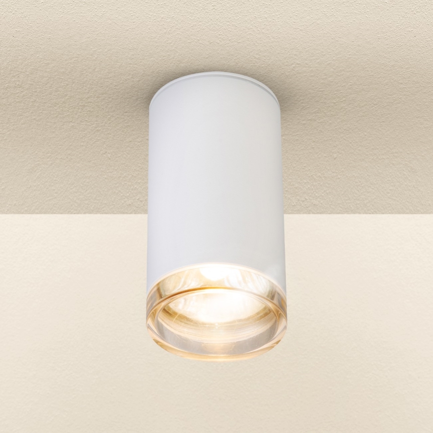 Brilagi - Spotlampe til badeværelse SELE 1xGU10/30W/230V IP44 hvid