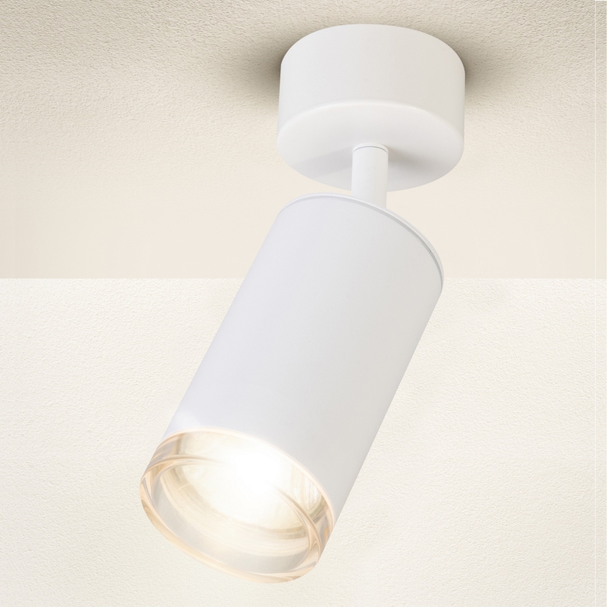 Brilagi - Spotlampe til badeværelse SELE 1xGU10/30W/230V IP44 hvid