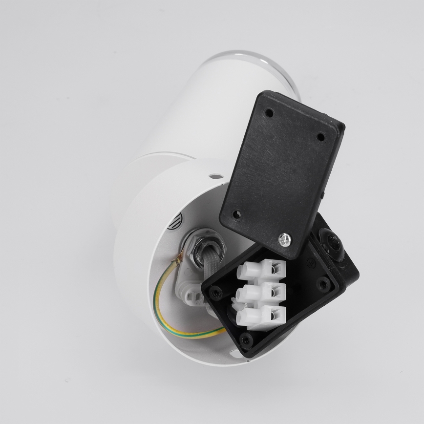 Brilagi - Spotlampe til badeværelse SELE 1xGU10/30W/230V IP44 hvid