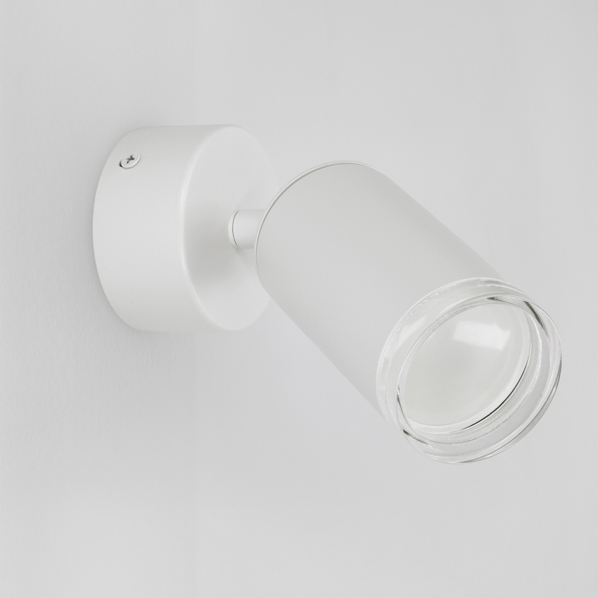 Brilagi - Spotlampe til badeværelse SELE 1xGU10/30W/230V IP44 hvid