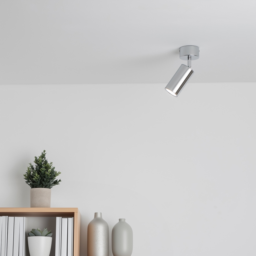 Brilagi - Spotlampe til badeværelse SELE 1xGU10/30W/230V IP44 skinnende krom