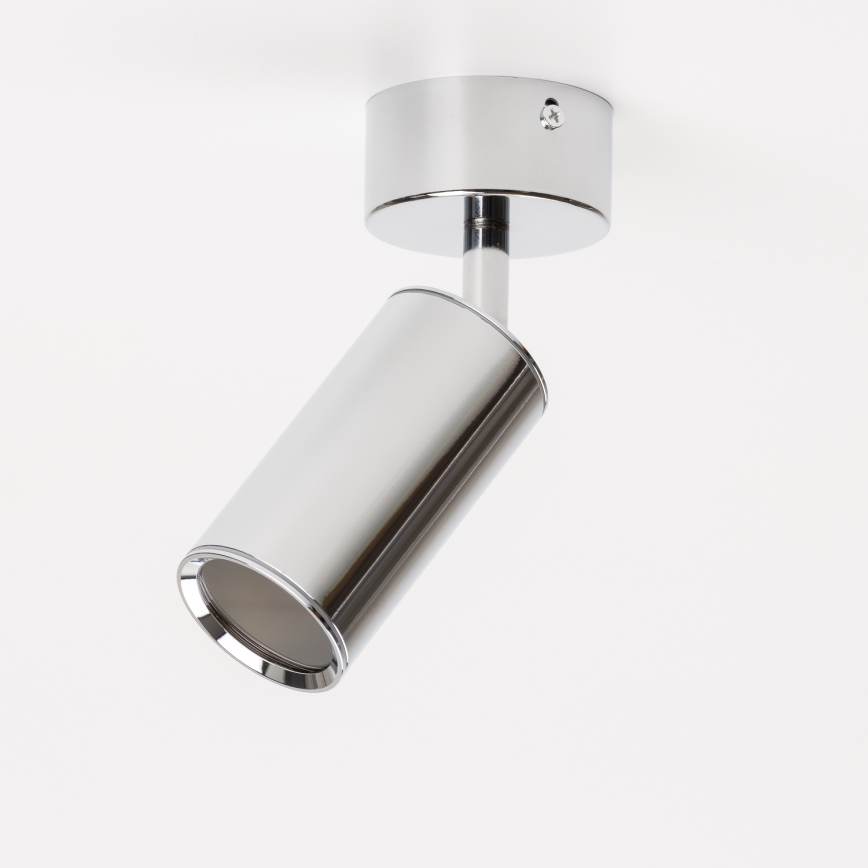 Brilagi - Spotlampe til badeværelse SELE 1xGU10/30W/230V IP44 skinnende krom