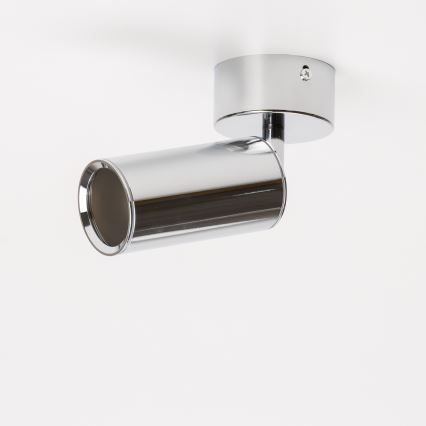 Brilagi - Spotlampe til badeværelse SELE 1xGU10/30W/230V IP44 skinnende krom