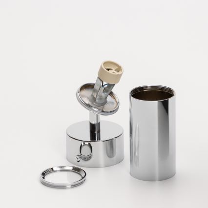 Brilagi - Spotlampe til badeværelse SELE 1xGU10/30W/230V IP44 skinnende krom
