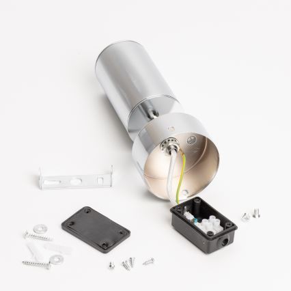 Brilagi - Spotlampe til badeværelse SELE 1xGU10/30W/230V IP44 skinnende krom