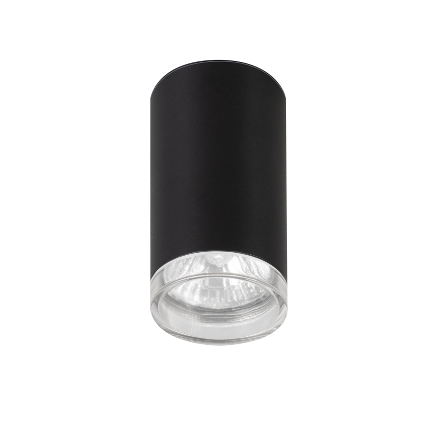 Brilagi - Spotlampe til badeværelse SELE 1xGU10/30W/230V IP44 sort