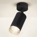 Brilagi - Spotlampe til badeværelse SELE 1xGU10/30W/230V IP44 sort