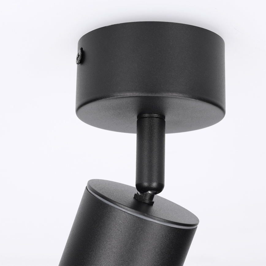 Brilagi - Spotlampe til badeværelse SELE 1xGU10/30W/230V IP44 sort