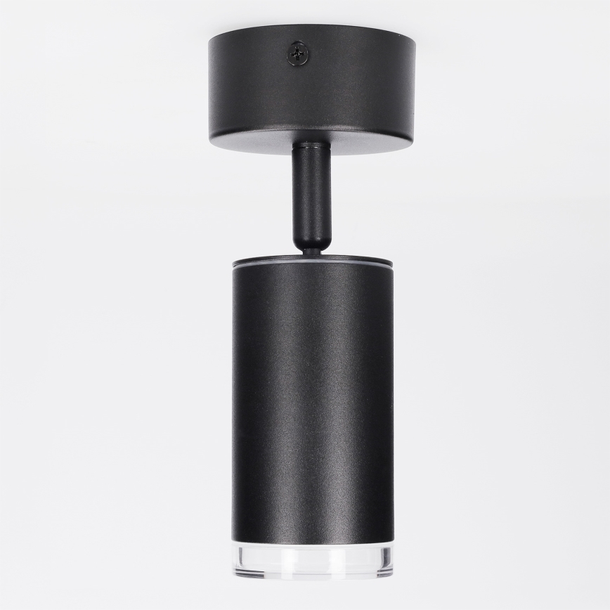 Brilagi - Spotlampe til badeværelse SELE 1xGU10/30W/230V IP44 sort
