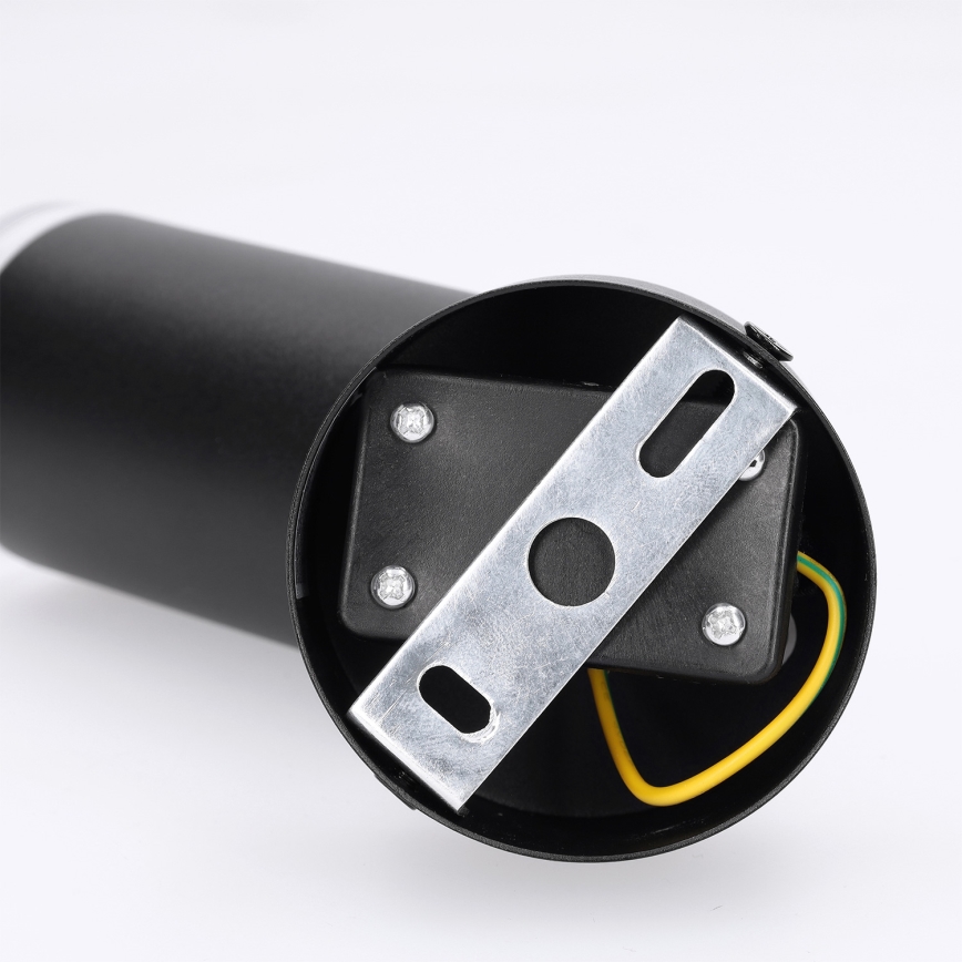 Brilagi - Spotlampe til badeværelse SELE 1xGU10/30W/230V IP44 sort