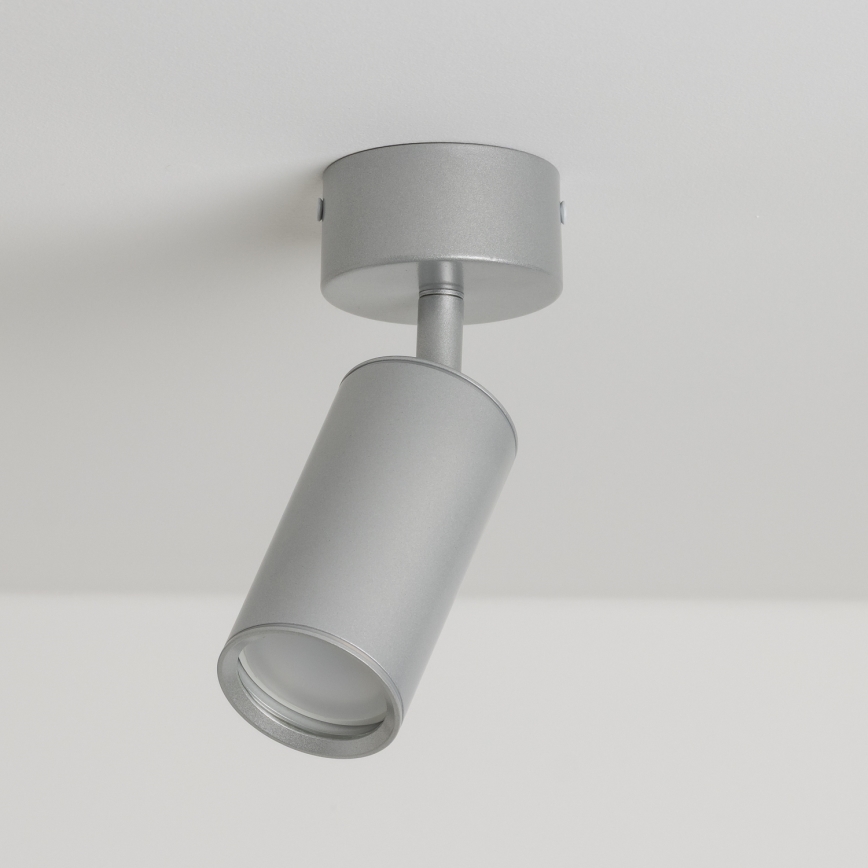 Brilagi - Spotlampe til badeværelse SELE 1xGU10/30W/230V IP44 sølvfarvet