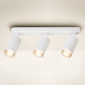 Brilagi - Spotlampe til badeværelse SELE 3xGU10/30W/230V IP44 hvid