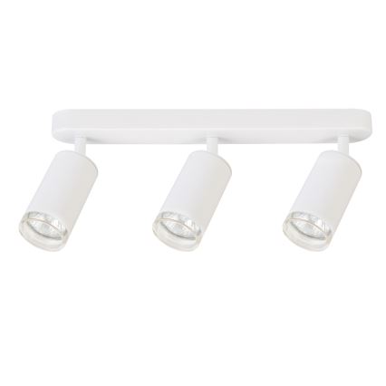 Brilagi - Spotlampe til badeværelse SELE 3xGU10/30W/230V IP44 hvid