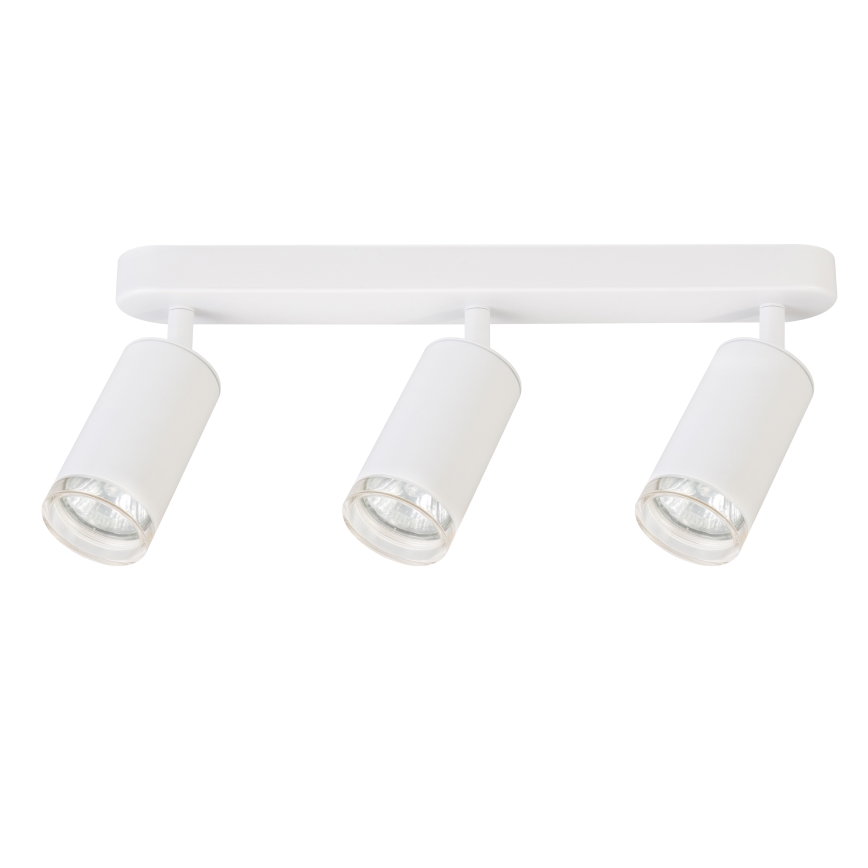 Brilagi - Spotlampe til badeværelse SELE 3xGU10/30W/230V IP44 hvid