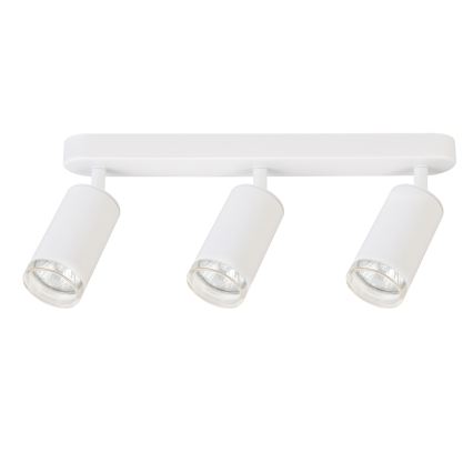 Brilagi - Spotlampe til badeværelse SELE 3xGU10/30W/230V IP44 hvid