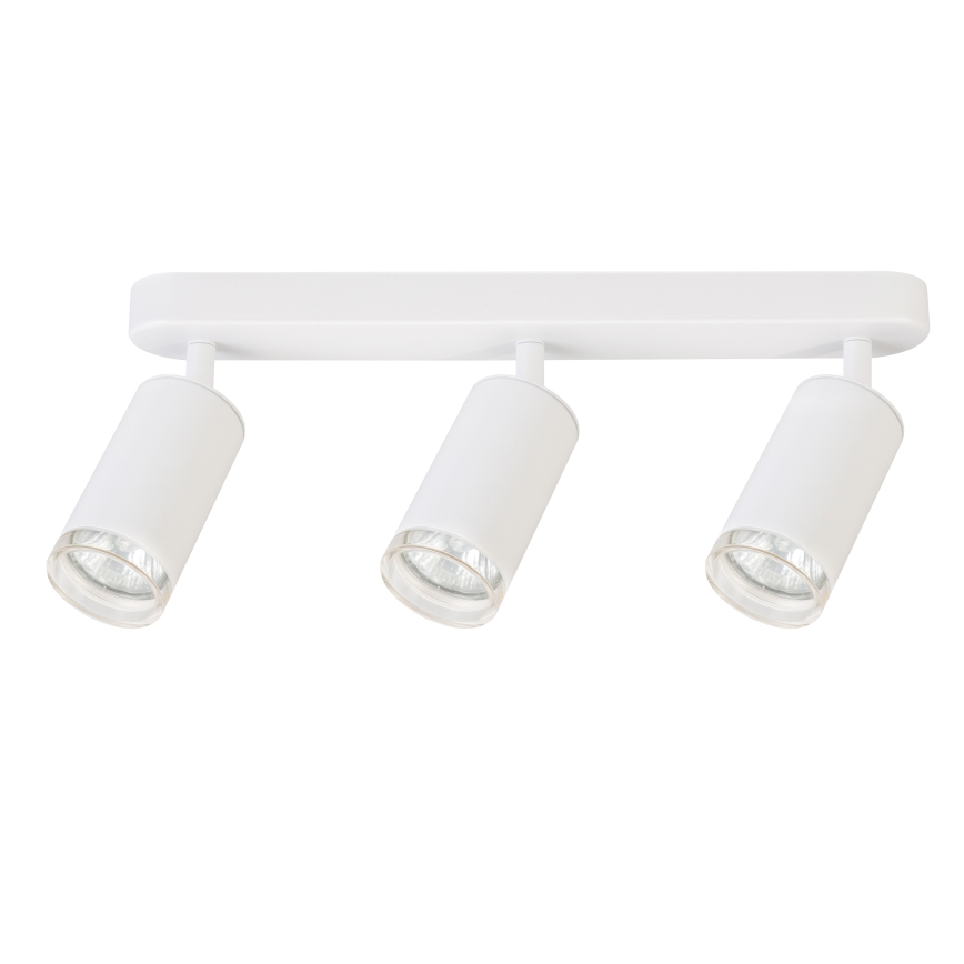 Brilagi - Spotlampe til badeværelse SELE 3xGU10/30W/230V IP44 hvid