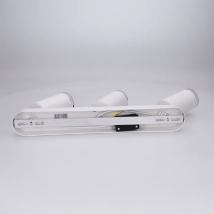 Brilagi - Spotlampe til badeværelse SELE 3xGU10/30W/230V IP44 hvid