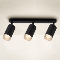 Brilagi - Spotlampe til badeværelse SELE 3xGU10/30W/230V IP44 sort