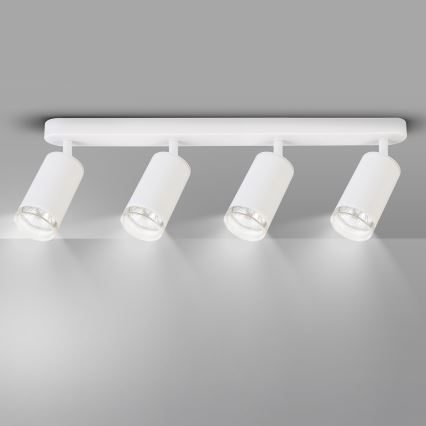 Brilagi - Spotlampe til badeværelse SELE 4xGU10/30W/230V IP44 hvid