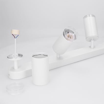 Brilagi - Spotlampe til badeværelse SELE 4xGU10/30W/230V IP44 hvid