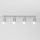 Brilagi - Spotlampe til badeværelse SELE 4xGU10/30W/230V IP44 skinnende krom