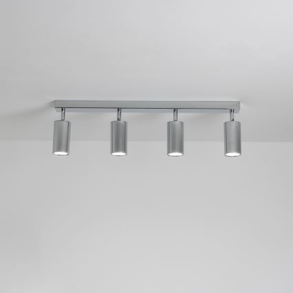 Brilagi - Spotlampe til badeværelse SELE 4xGU10/30W/230V IP44 skinnende krom