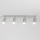 Brilagi - Spotlampe til badeværelse SELE 4xGU10/30W/230V IP44 sølvfarvet