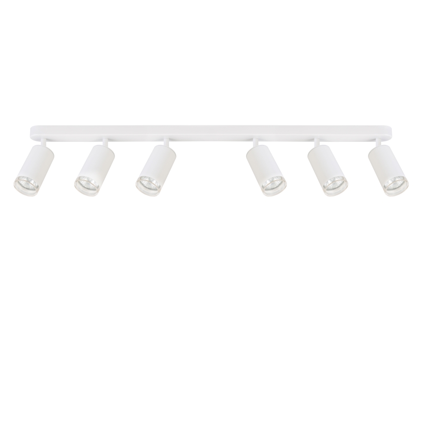 Brilagi - Spotlampe til badeværelse SELE 6xGU10/30W/230V IP44 hvid