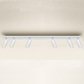 Brilagi - Spotlampe til badeværelse SELE 6xGU10/30W/230V IP44 skinnende krom