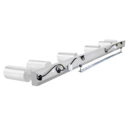 Brilagi - Spotlampe til badeværelse SELE 6xGU10/30W/230V IP44 skinnende krom
