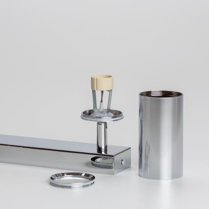 Brilagi - Spotlampe til badeværelse SELE 6xGU10/30W/230V IP44 skinnende krom