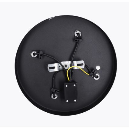 Brilagi - Spotlampe til badeværelse SELE AQUA 4xGU10/30W/230V IP44 sort