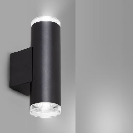 Brilagi - Vægspot til badeværelse SELE AQUA 4xGU10/30W/230V IP44 sort