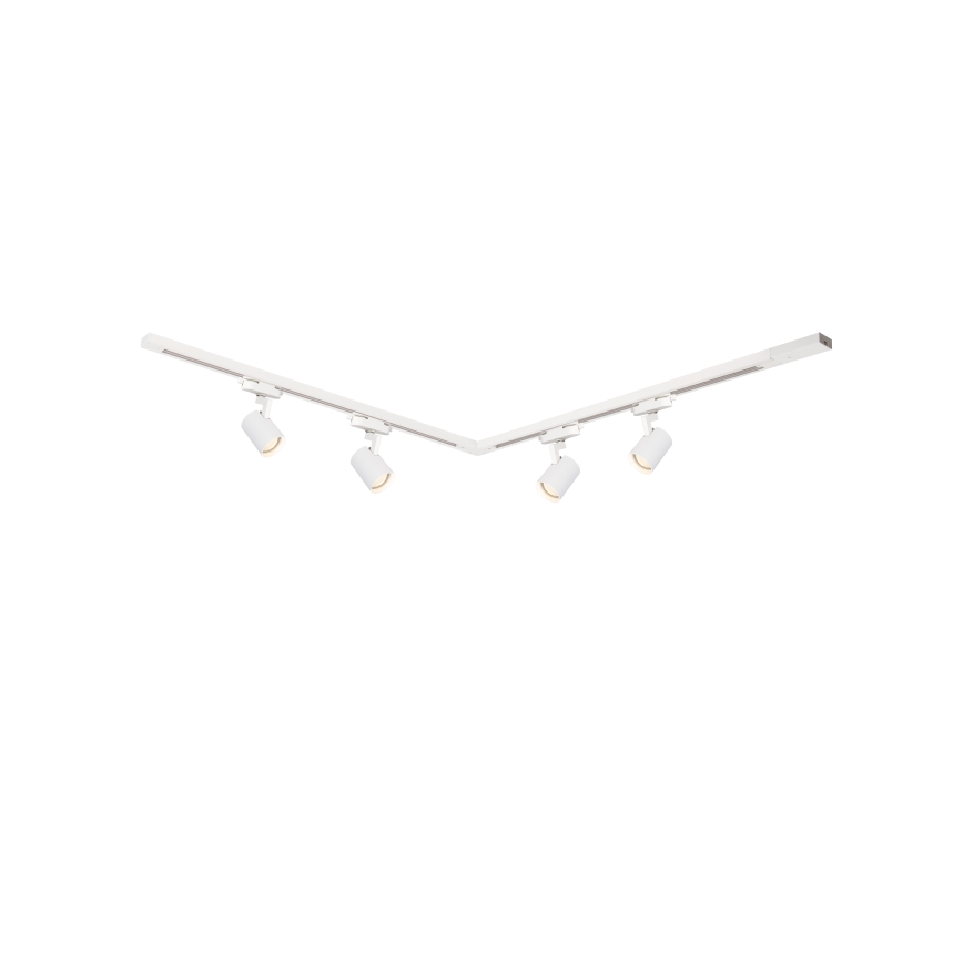 Brilagi - Spotlampe til skinnesystem HUSKY 4xGU10/10W/230V hvid
