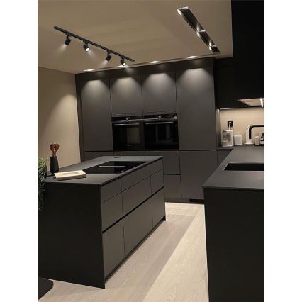 Brilagi - Spotlampe til skinnesystem HUSKY 4xGU10/10W/230V sort