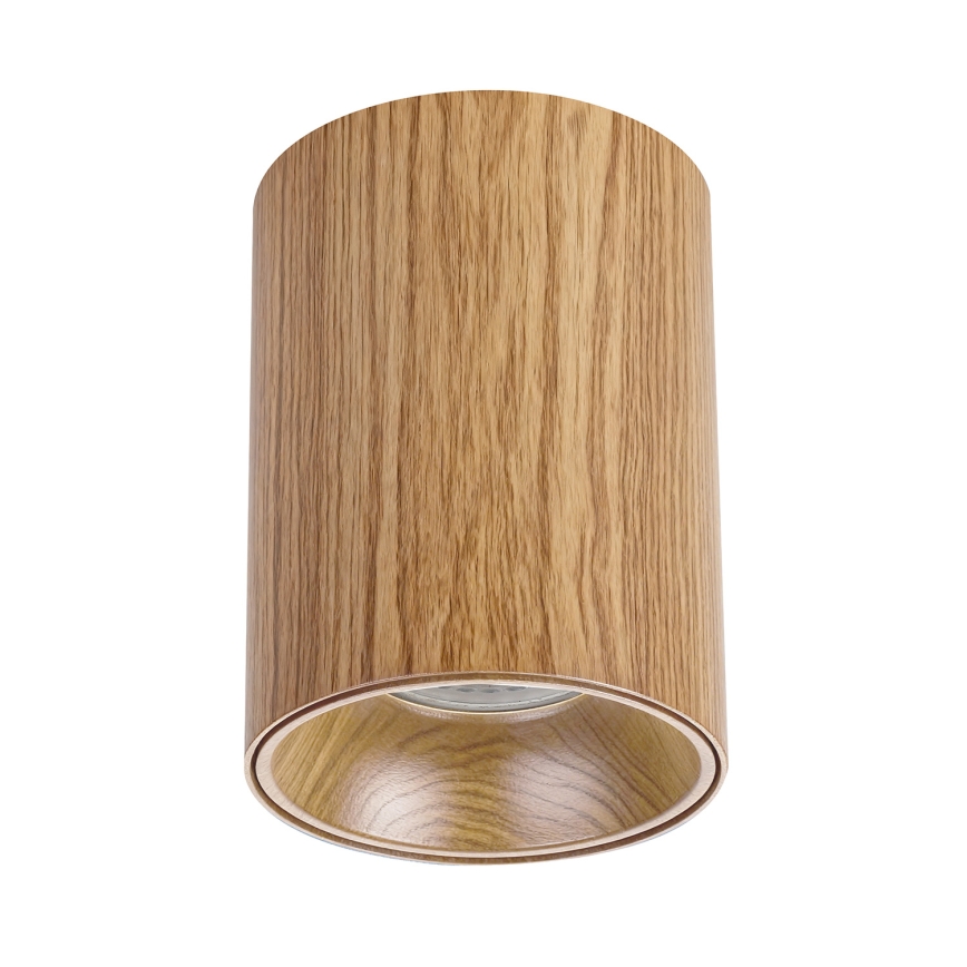 BRILAGI - Spotlampe TRINE 1xGU10/30W/230V egetræ-dekor