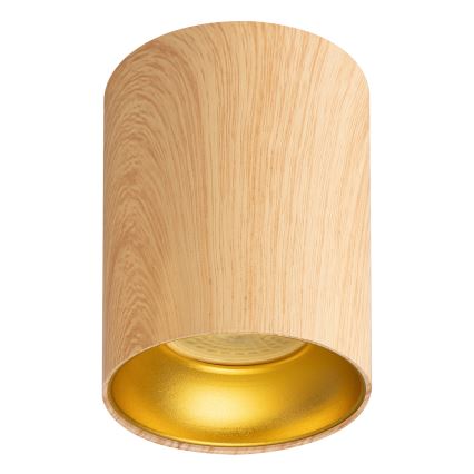 Brilagi - Spotlampe TRINE 1xGU10/30W/230V egetræsdekor